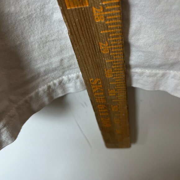 Vintage Y2K Sean John T Shirt White XL Embroidered Graphic Tee 100% Cotton Solid - Picture 8 of 14